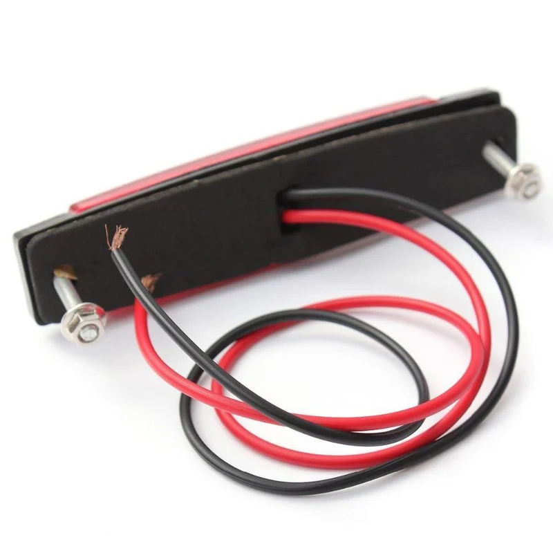10 Stück 5 Farbe 12V / 24V 6 LED Auto LKW Anhänger LKW Seitenmarkierungsleuchte Anzeigeleuchte Seitenleuchte Gelb / Rot / Grün / Blau / Weiß