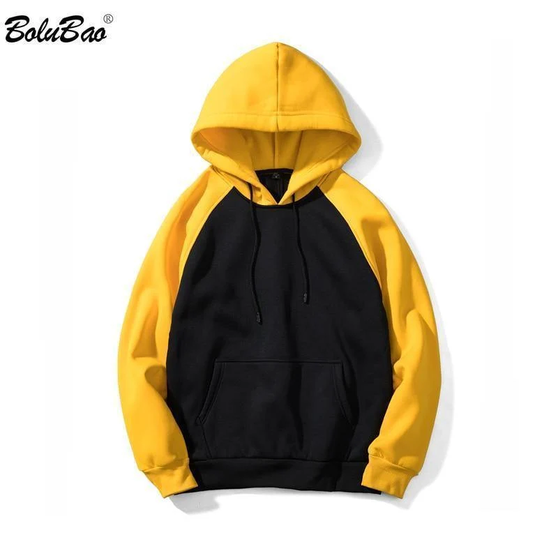 Streetwear Patchwork Hoodie Männer Hip Hop Hooded Solide Slim Fit Beiläufige Hoody Herren Hoodies Sweatshirts EU Größe