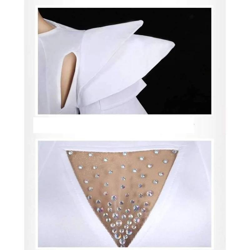 Bodysuit Jazz Dance Kostüme Bar Dj Tänzer Sexy Nachtclub DS Sänger Rave Kleidung Strass Overall Stage Wear DN1266