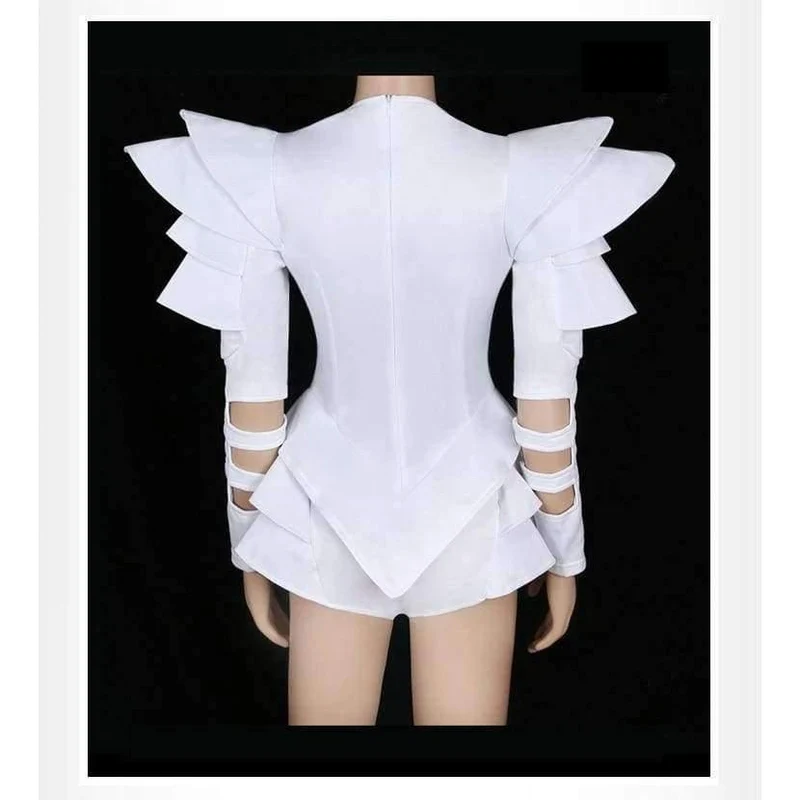 Bodysuit Jazz Dance Kostüme Bar Dj Tänzer Sexy Nachtclub DS Sänger Rave Kleidung Strass Overall Stage Wear DN1266