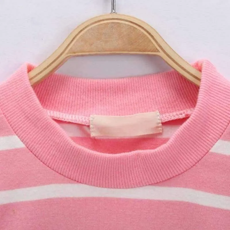 Herbst Winter Mädchen Kleidung Set Teenager Mädchen Kleidung Sets Streifen T-Shirt + Hose 2pcs Kinder Mädchen Sport Anzug Kinderkleidung
