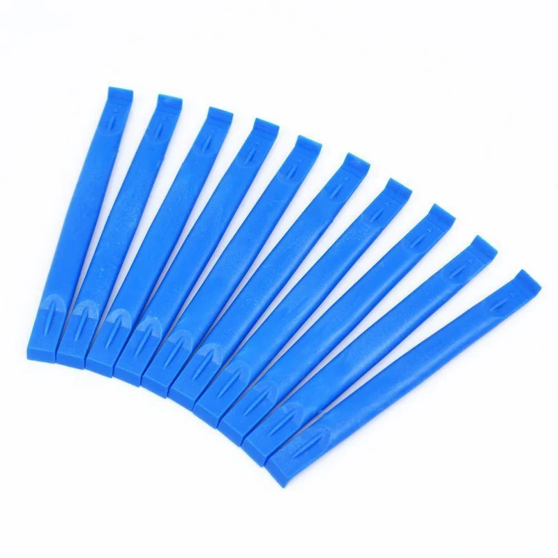 50 / 100pcs / set Handy-Reparatur-Werkzeug-Installationssatz-Plastikspudger-blauer Stock für iPhone iPad Samsung Handy-Handwerkzeuge