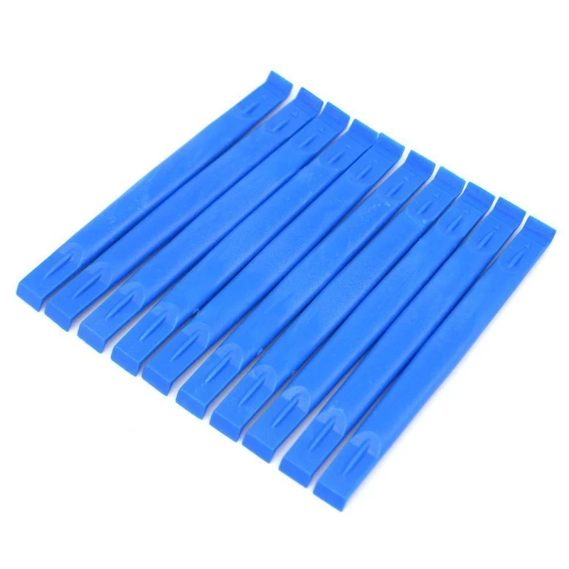 50 / 100pcs / set Handy-Reparatur-Werkzeug-Installationssatz-Plastikspudger-blauer Stock für iPhone iPad Samsung Handy-Handwerkzeuge