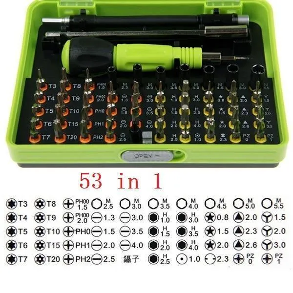 Multi-Bit-Präzisions-Torx-Schraubendreher-Set Torx-Schraubendreher-Pinzette Handy-PC PSP-Reparatur Demontage Handwerkzeug-Pack