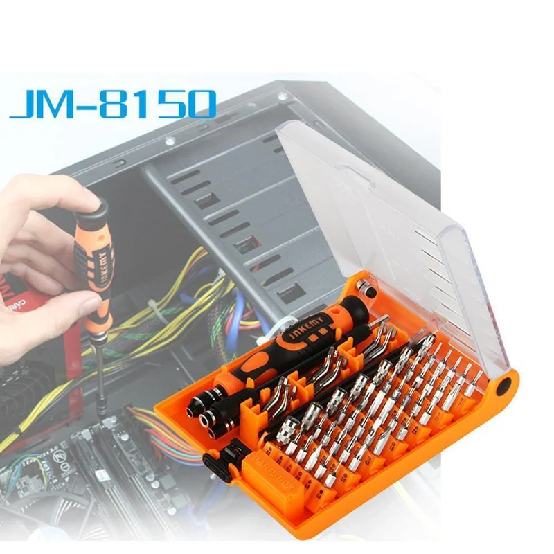 52 in 1 Professionelles Präzisions-Schraubendreher-Set, multifunktionales Handreparatur-Werkzeugset für Uhren, Mobiltelefone, PCs
