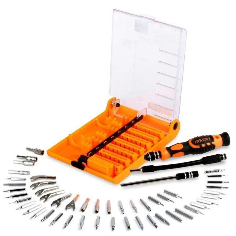 52 in 1 Professionelles Präzisions-Schraubendreher-Set, multifunktionales Handreparatur-Werkzeugset für Uhren, Mobiltelefone, PCs