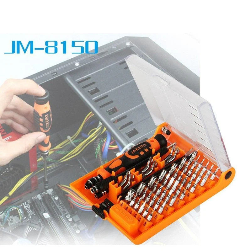 52 in 1 Professionelles Präzisions-Schraubendreher-Set, multifunktionales Handreparatur-Werkzeugset für Uhren, Mobiltelefone, PCs