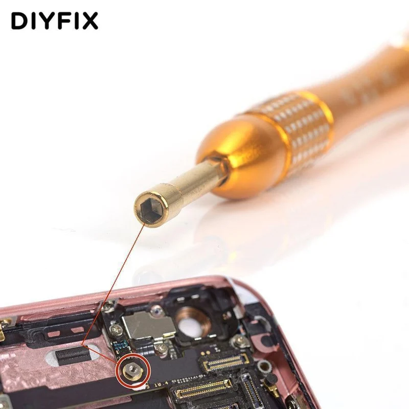 5-teiliges Präzisions-Metall-Schraubendreher-Set für Apple iPhone 7, zerlegen, Teardown-Öffnung, Reparatur-Werkzeug-Set