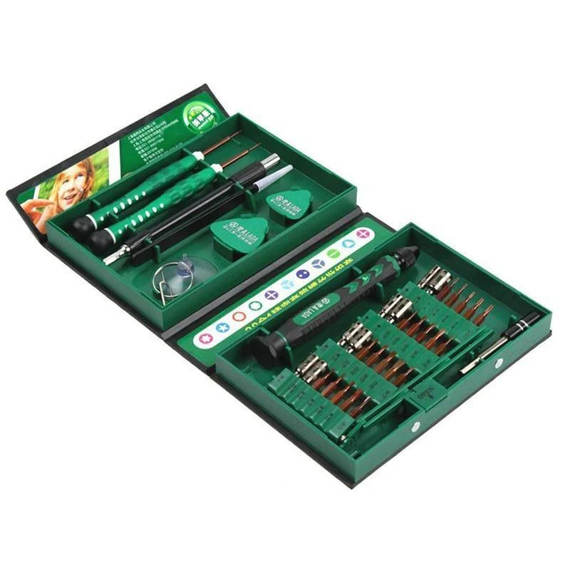 38 im 1-Schraubendreher-Satz Präzisionsreparatur-Werkzeugsatz S2-Stahl-Material Werkzeug Handy iPhone Notebook