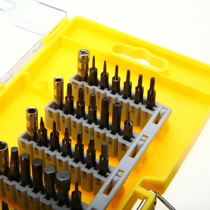 60-in-1-Magnetschraubendreher-Set, Präzisionsschraubendreher-Werkzeugsatz für die Reparatur und Wartung von Mobiltelefonen, Tablets und Kompaktgeräten