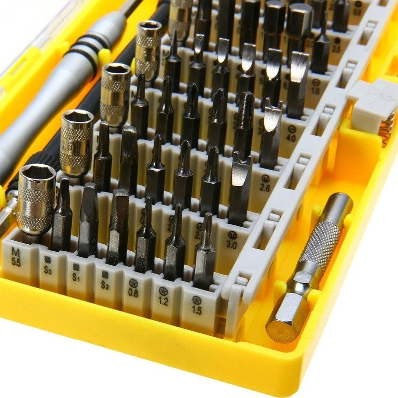 60-in-1-Magnetschraubendreher-Set, Präzisionsschraubendreher-Werkzeugsatz für die Reparatur und Wartung von Mobiltelefonen, Tablets und Kompaktgeräten