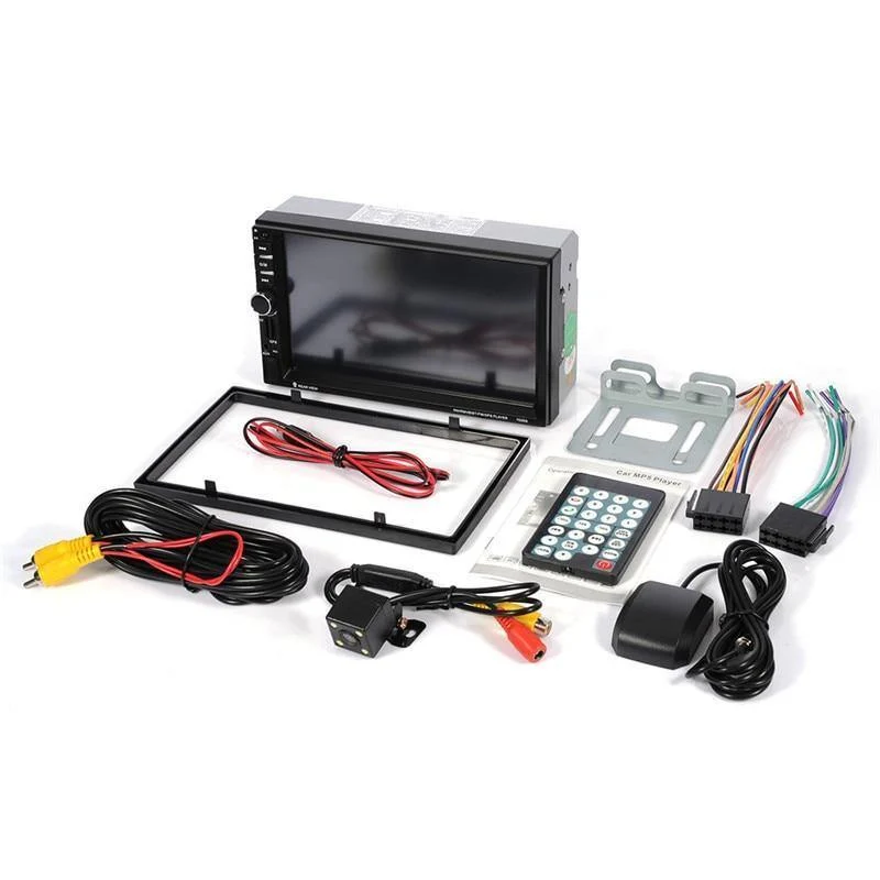 Auto Audio Autoradio 2 Din GPS Navigation 7 zoll LCD Touch Screen Auto Radio Stereo Bluetooth Auto Multimedia Player 2din