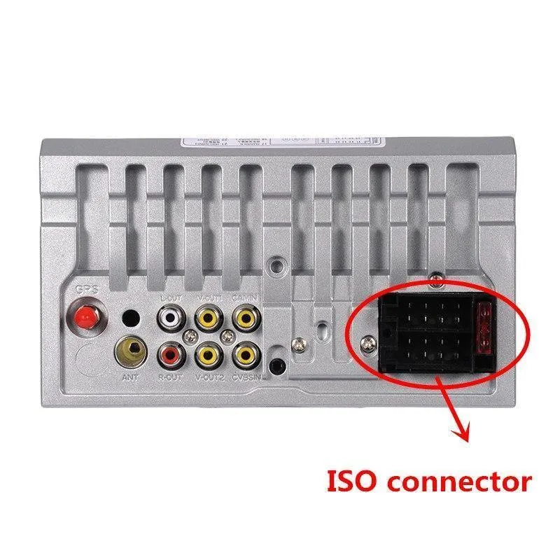 Auto Audio Autoradio 2 Din GPS Navigation 7 zoll LCD Touch Screen Auto Radio Stereo Bluetooth Auto Multimedia Player 2din