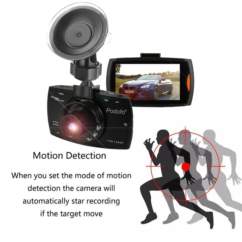 Auto DVR Kamera 2.7 "G30 Full HD 1080P 170 Grad Dashcam Registrare Nachtsicht Videorecorder G-Sensor Dash Cam DVRs