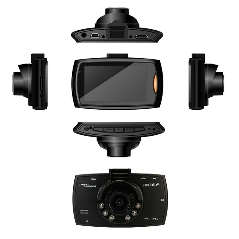 Auto DVR Kamera 2.7 "G30 Full HD 1080P 170 Grad Dashcam Registrare Nachtsicht Videorecorder G-Sensor Dash Cam DVRs