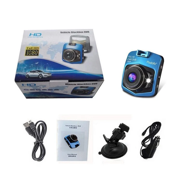 Mini DVRs Auto DVR GT300 Kamera Camcorder 1080P Full-HD-Video registrator Parken Recorder Loop-Recording-Schlag-Nocken