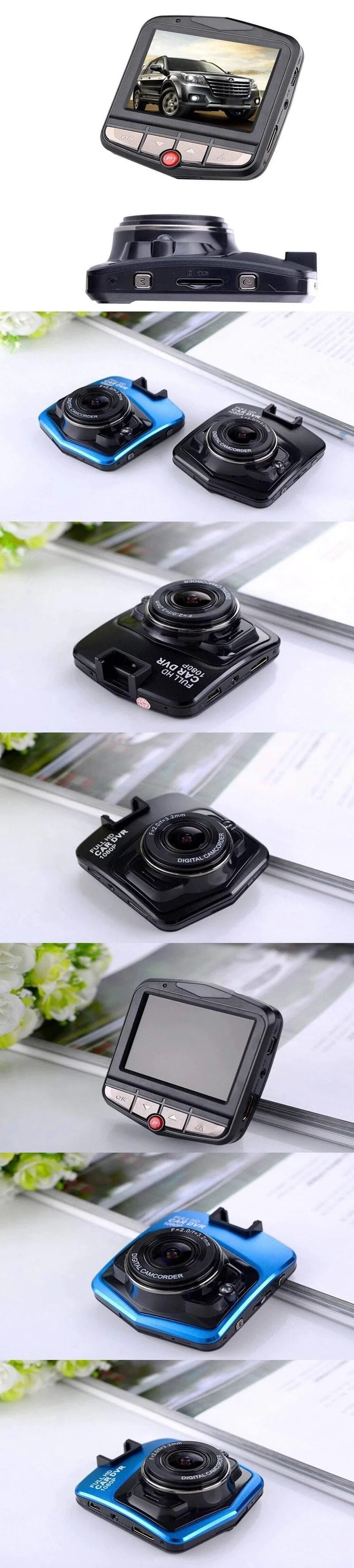 Mini Full HD 1080P Autoregister Dash Kamera-Auto-DVR-Schlag-Kamera für Auto-DVR Video Registrator Dash Cam