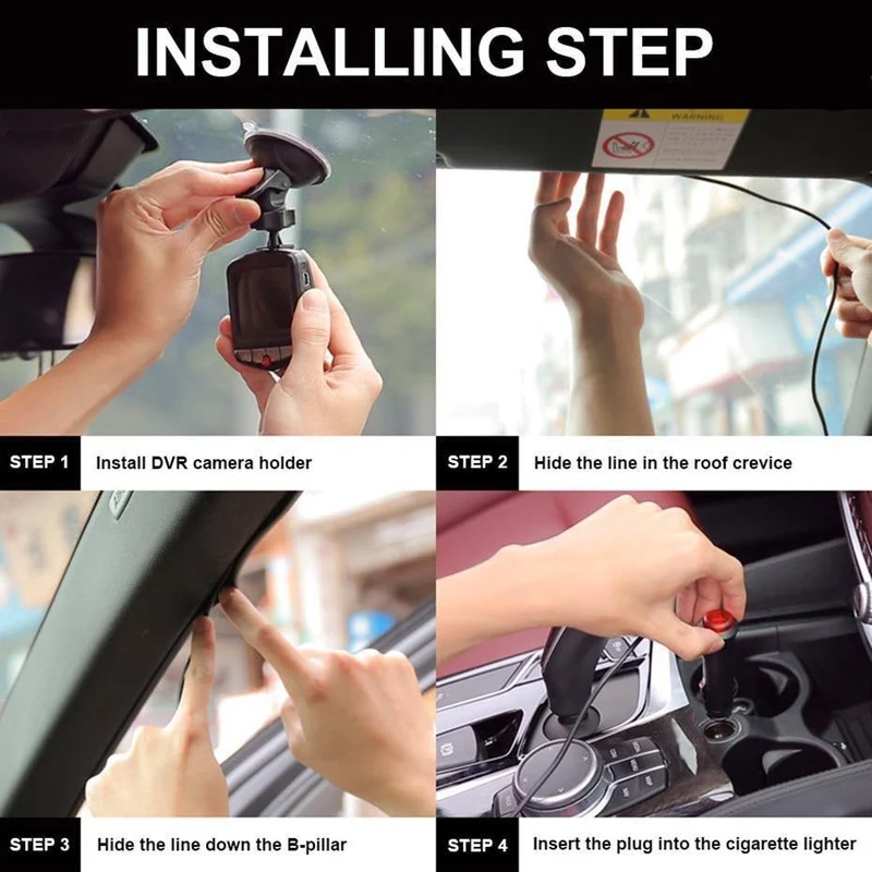 Mini Full HD 1080P Autoregister Dash Kamera-Auto-DVR-Schlag-Kamera für Auto-DVR Video Registrator Dash Cam