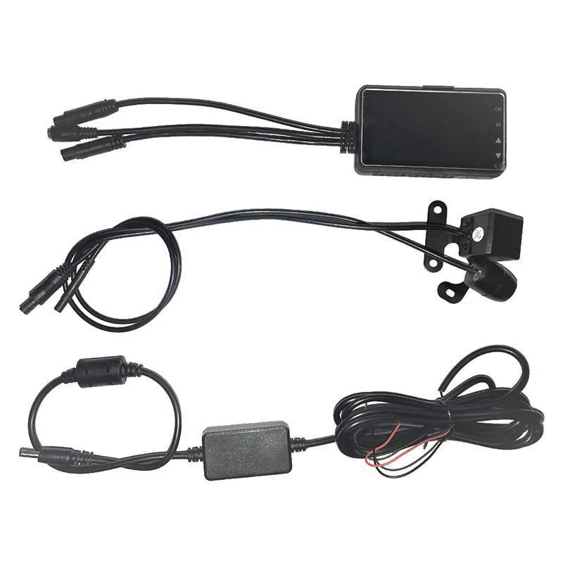 Motorrad-Kamera, DVR, Motor-Dashcam mit speziellem Dual-Track-Recorder vorne und hinten, Motorrad-Elektronik