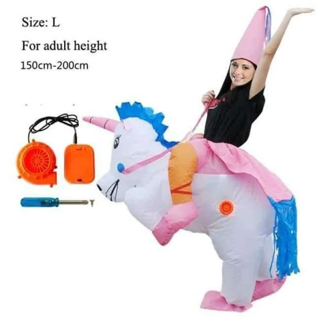 Karneval Kostüm Frauen Dinosaurier Cowboy Aufblasbare Kostüme Lustige Party Kleid Tier Cosply Halloween Kostüm für Kinder