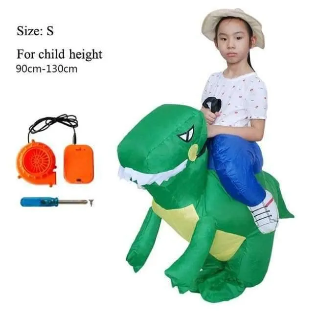 Karneval Kostüm Frauen Dinosaurier Cowboy Aufblasbare Kostüme Lustige Party Kleid Tier Cosply Halloween Kostüm für Kinder