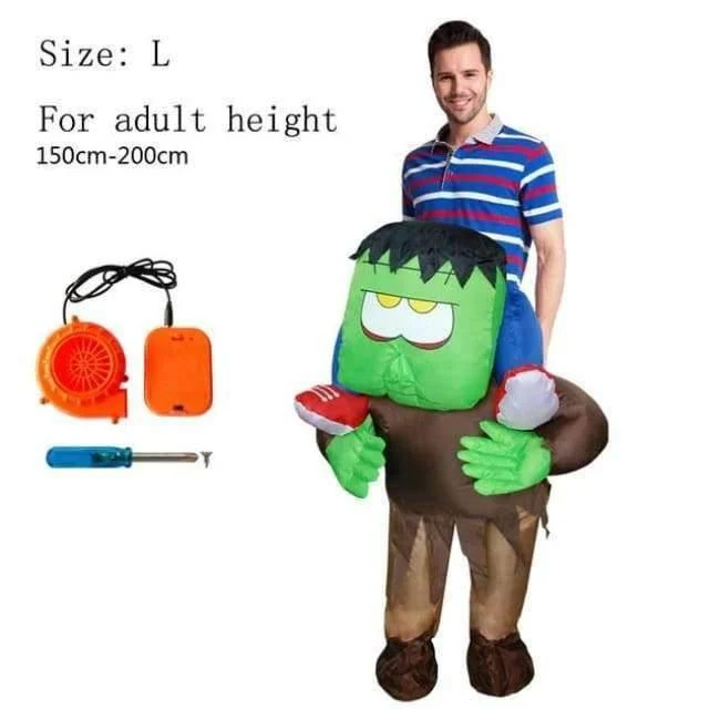 Karneval Kostüm Frauen Dinosaurier Cowboy Aufblasbare Kostüme Lustige Party Kleid Tier Cosply Halloween Kostüm für Kinder