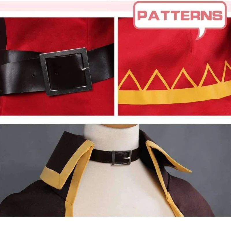 KonoSuba Megumin Halloween Cosplay Anime Gottes Segen auf dieser wunderbaren Welt Cosplay Megumin KonoSuba Kostüm Frauen