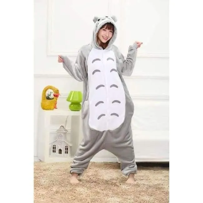 Halloween Großhandel Tier Stich Stern Einhorn onesie Erwachsene Unisex Cosplay Kostüm Frauen Pyjamas Nachtwäsche Erwachsene Winter