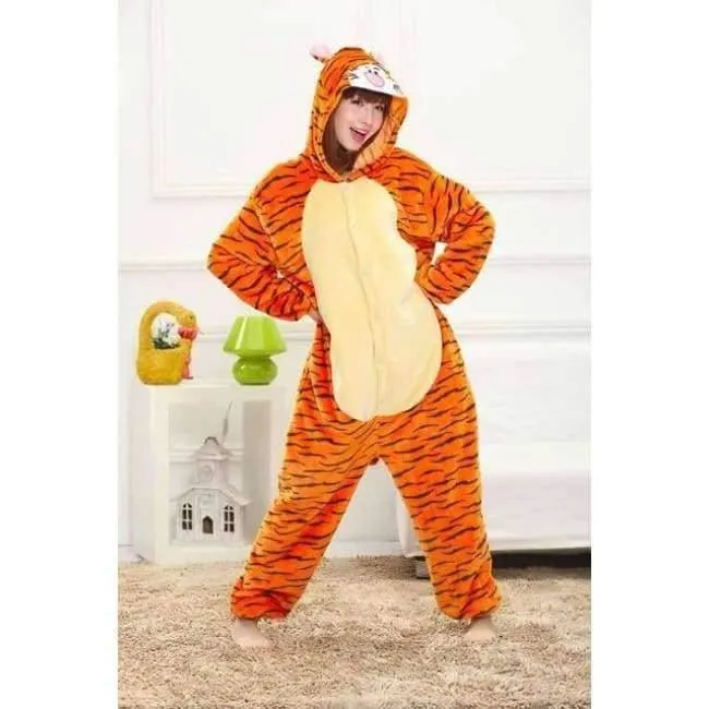 Halloween Großhandel Tier Stich Stern Einhorn onesie Erwachsene Unisex Cosplay Kostüm Frauen Pyjamas Nachtwäsche Erwachsene Winter