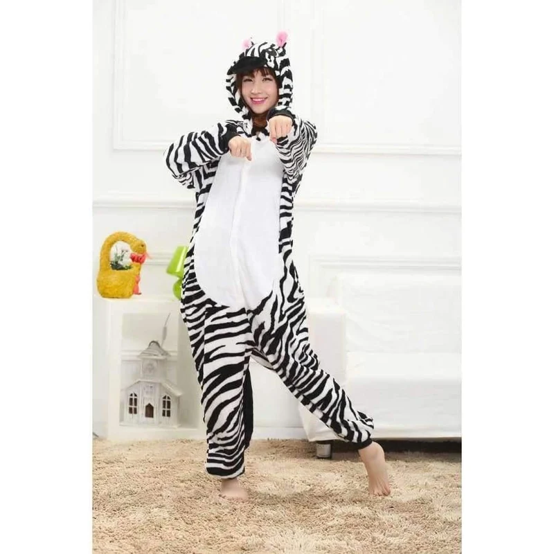Halloween Großhandel Tier Stich Stern Einhorn onesie Erwachsene Unisex Cosplay Kostüm Frauen Pyjamas Nachtwäsche Erwachsene Winter