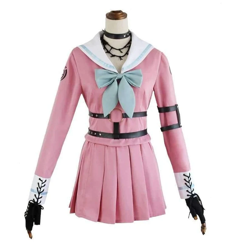 Kostüm Danganronpa V3: Tötung Harmonie Iruma Miu Kaninchen Uniform Halloween Weihnachten Anime nach Maß