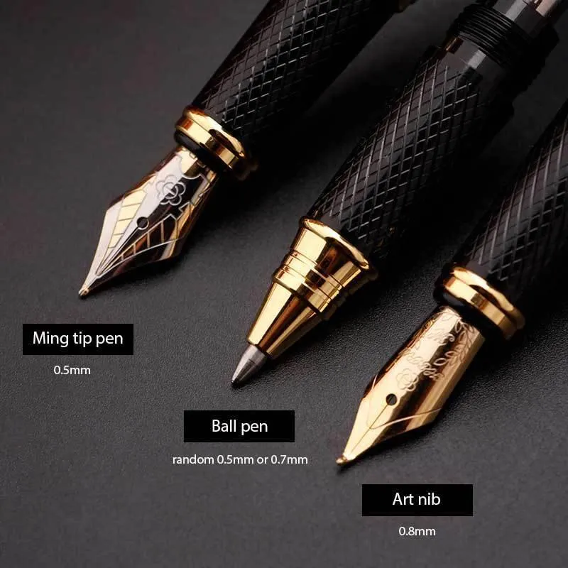 Füllfederhalter Geschenk 0.5 0.8 mm Original Authentic Writing Ink Hochwertige Luxus Iraurita reibungslos Stifte