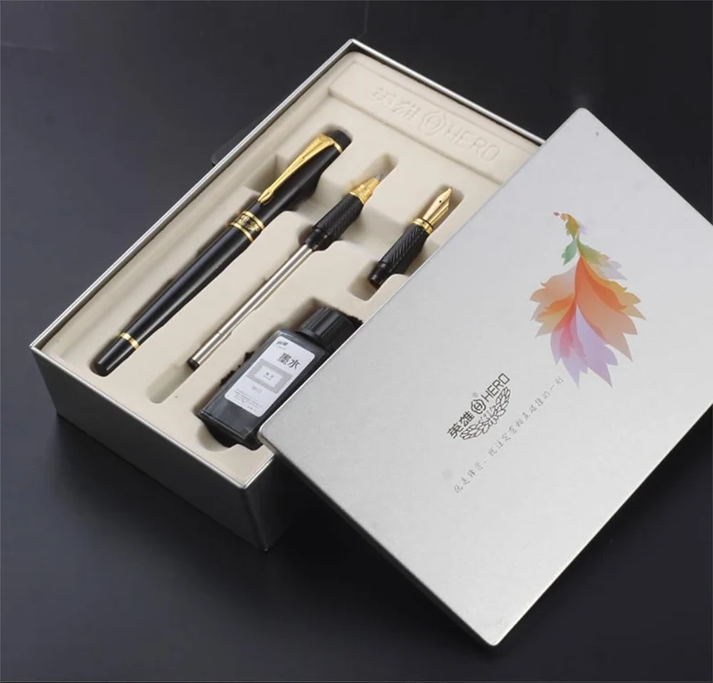 Füllfederhalter Geschenk 0.5 0.8 mm Original Authentic Writing Ink Hochwertige Luxus Iraurita reibungslos Stifte