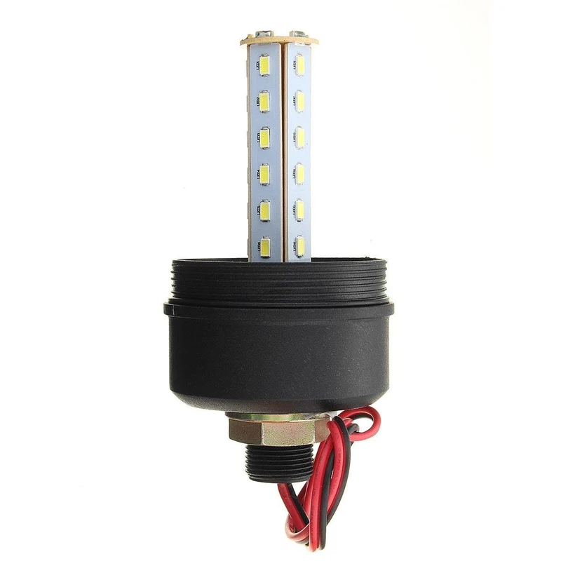 12V 24V LED rotierendes blinkendes bernsteinfarbenes Leuchtfeuer flexibles Blitzlicht Traktorwarnlicht Ampel Verkehrssicherheit