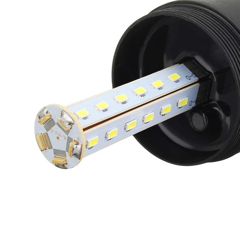 12V 24V LED rotierendes blinkendes bernsteinfarbenes Leuchtfeuer flexibles Blitzlicht Traktorwarnlicht Ampel Verkehrssicherheit