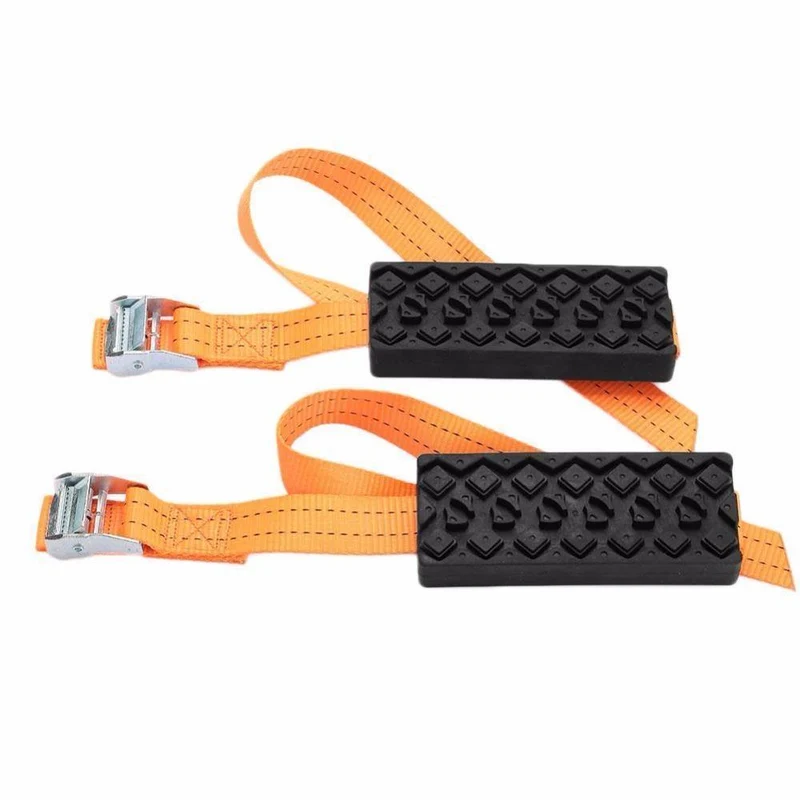 2PCS Auto Reifen Reifen Gürtel Schnee Ketten Universal Mini Kunststoff Winter Räder Auto-Styling Anti-Skid Autocross Outdoor fahrbahn Sicherheit