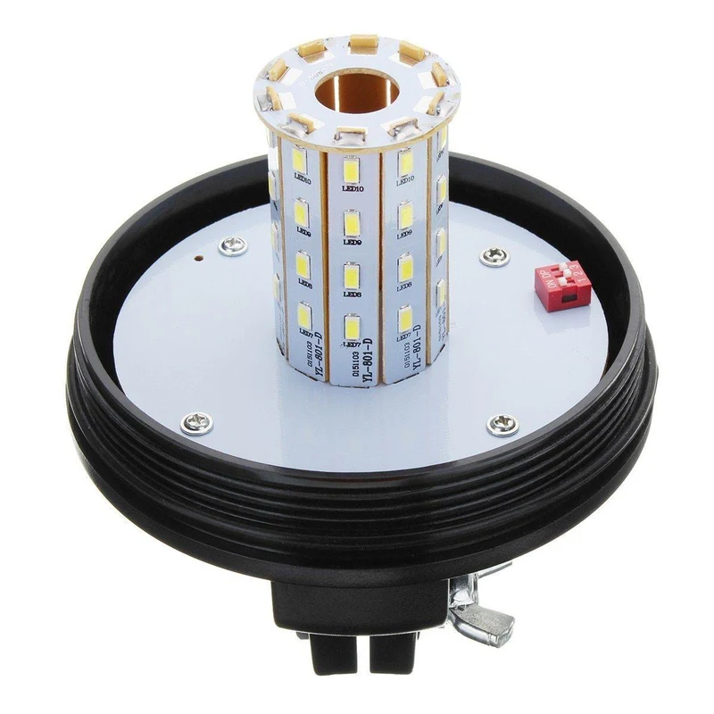 40 LED rotierendes blinkendes bernsteinfarbenes Leuchtfeuer flexibles Traktorwarnlicht Verkehrssicherheit