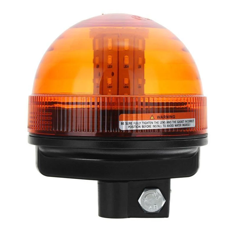 40 LED rotierendes blinkendes bernsteinfarbenes Leuchtfeuer flexibles Traktorwarnlicht Verkehrssicherheit