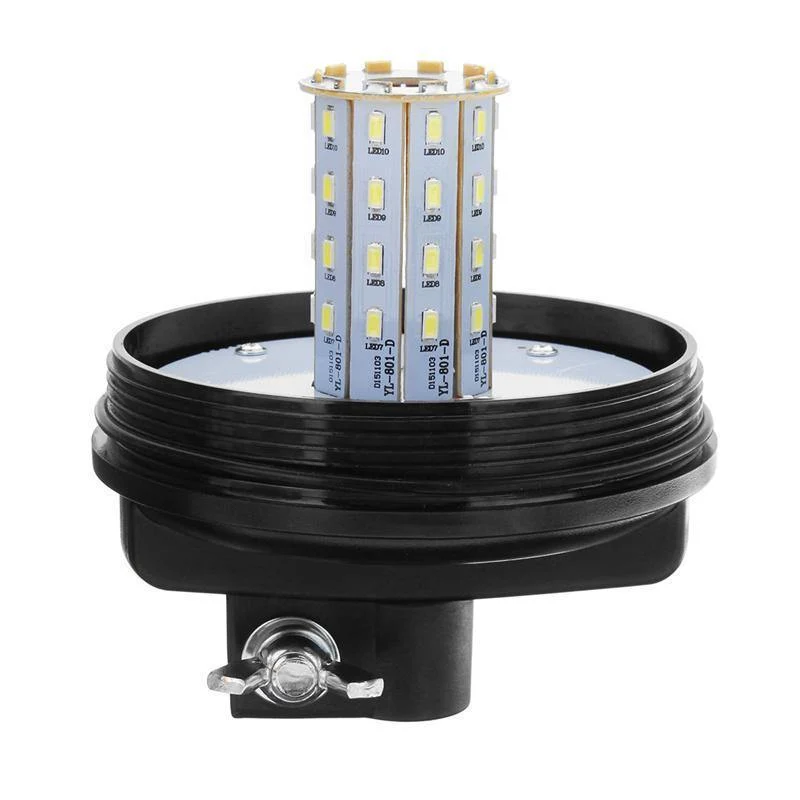 40 LED rotierendes blinkendes bernsteinfarbenes Leuchtfeuer flexibles Traktorwarnlicht Verkehrssicherheit