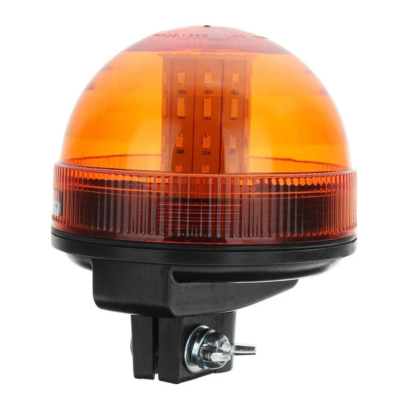 40 LED rotierendes blinkendes bernsteinfarbenes Leuchtfeuer flexibles Traktorwarnlicht Verkehrssicherheit