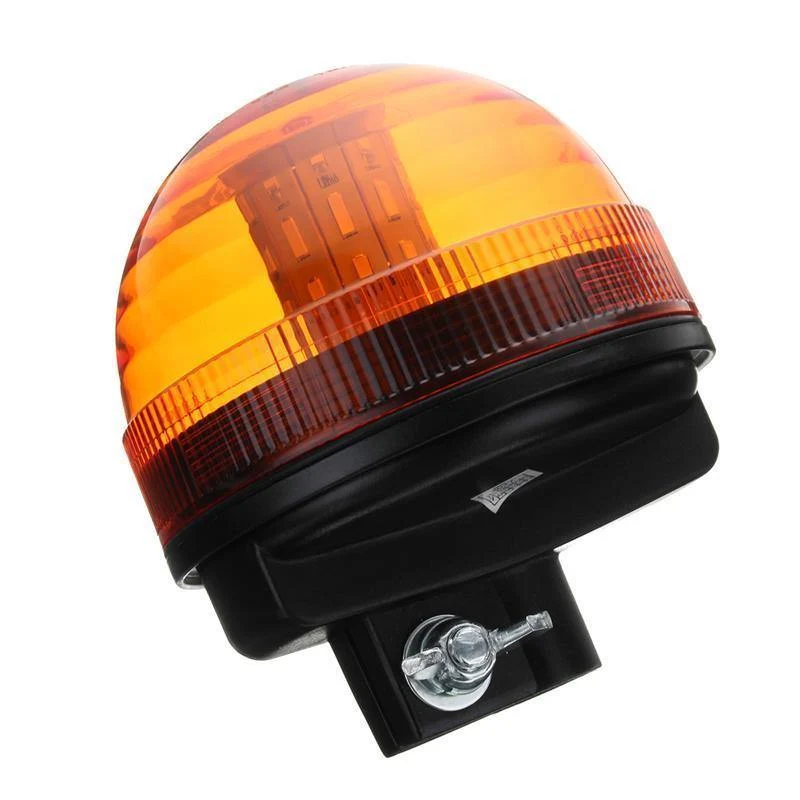 40 LED rotierendes blinkendes bernsteinfarbenes Leuchtfeuer flexibles Traktorwarnlicht Verkehrssicherheit