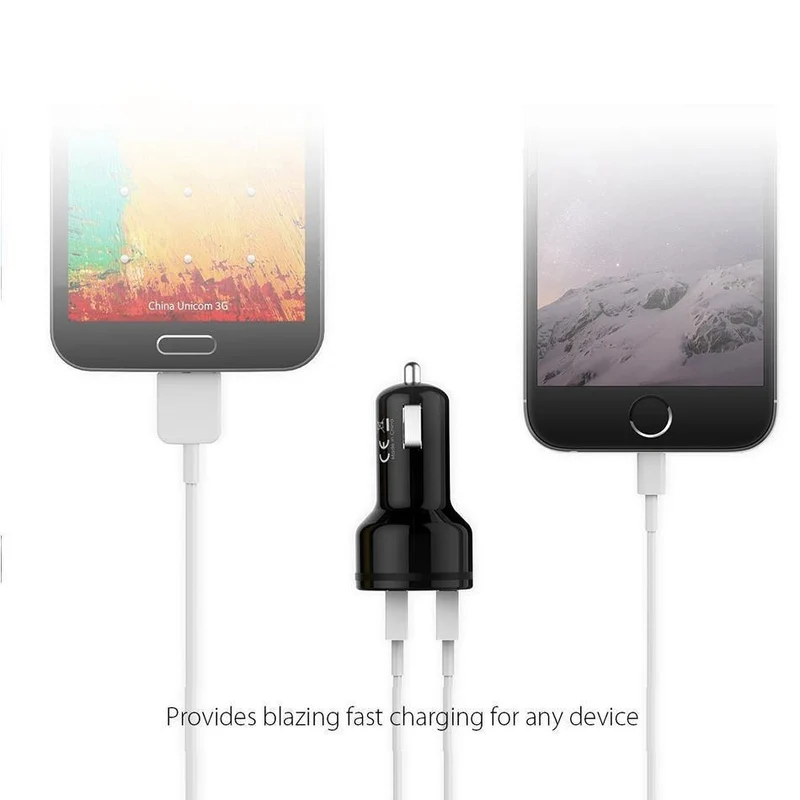 Autoladegerät Quick Charge 3.0 Dual QC 3.0 USB-Autotelefonladegerät für Xiaomi mi5 iPhone 7 Samsung Galaxy S8 7 6 LG Huawei usw