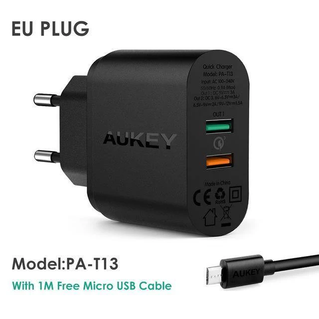 Quick Charge 3.0 Handy-Ladegerät USB-Wandladegerät Schnellladung für iPhone X 8 7 Samsung S8 Xiaomi Tablet Power Bank