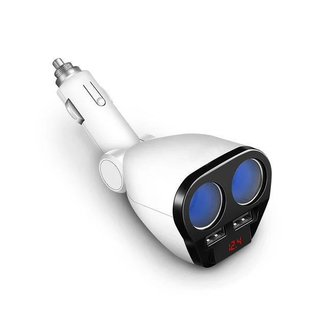 5V 3.4A Dual USB Autoladegerät 120W Zigarettenanzünder Netzteil für Samsung Galaxy s8 iPhone 7 8 X Telefonladegerät