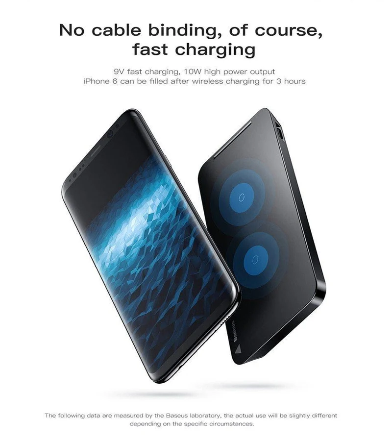 Qi Wireless-Ladegerät, Schnellladegerät für iPhone X, Samsung Galaxy S9, Handy-Ladegeräthalter, Telefonständer
