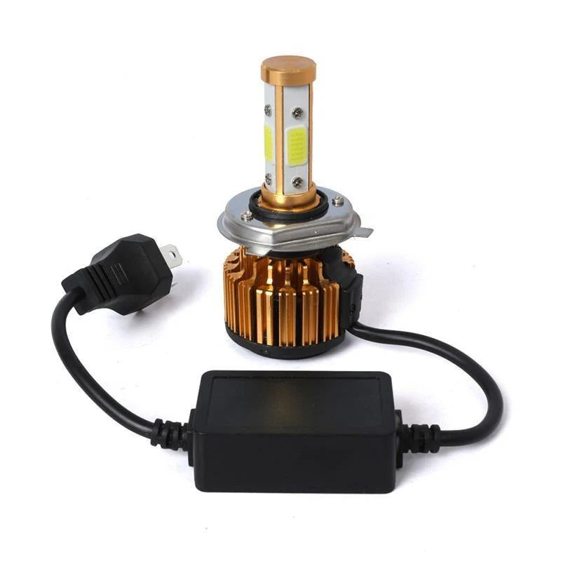 360W 32000LM 4-seitiger COB Hi / Lo Beam Autolicht LED Scheinwerfer H11 H7 H4 9005 HB3 9006 HB4 9007 H13 Canbus Glühbirne für Audi