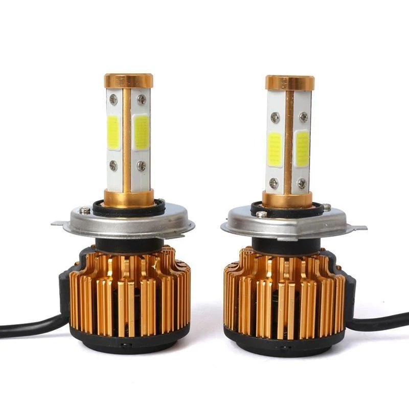 360W 32000LM 4-seitiger COB Hi / Lo Beam Autolicht LED Scheinwerfer H11 H7 H4 9005 HB3 9006 HB4 9007 H13 Canbus Glühbirne für Audi