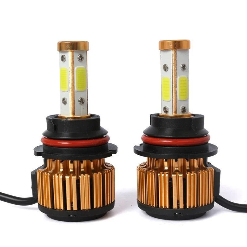 360W 32000LM 4-seitiger COB Hi / Lo Beam Autolicht LED Scheinwerfer H11 H7 H4 9005 HB3 9006 HB4 9007 H13 Canbus Glühbirne für Audi