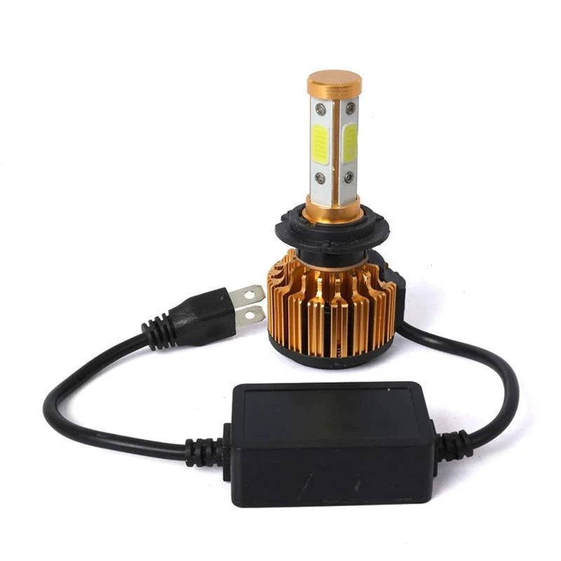 360W 32000LM 4-seitiger COB Hi / Lo Beam Autolicht LED Scheinwerfer H11 H7 H4 9005 HB3 9006 HB4 9007 H13 Canbus Glühbirne für Audi