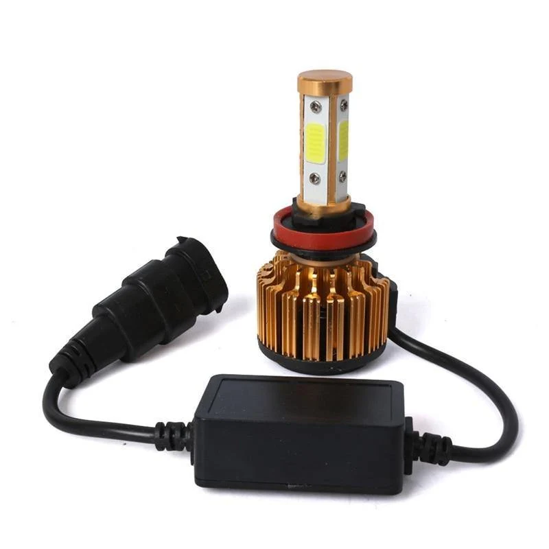 360W 32000LM 4-seitiger COB Hi / Lo Beam Autolicht LED Scheinwerfer H11 H7 H4 9005 HB3 9006 HB4 9007 H13 Canbus Glühbirne für Audi